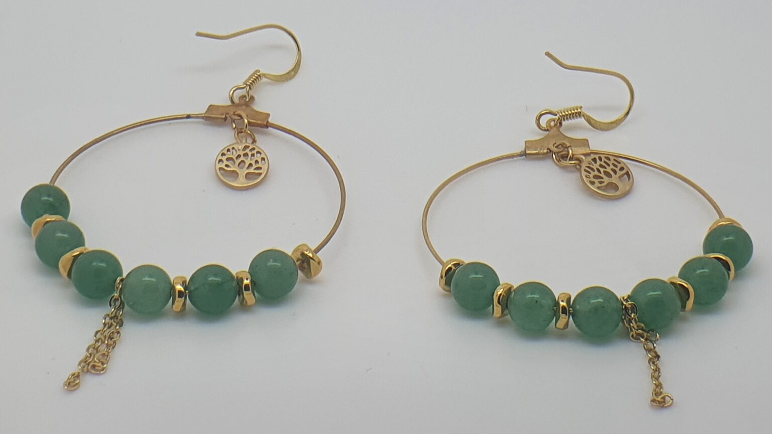 Créole interchangeable - BUBULLE - Vert d'eau main image 1